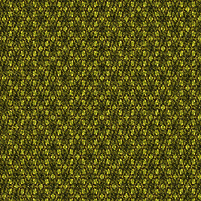 Patterned Dark Yellow Green Rug, pat572yw