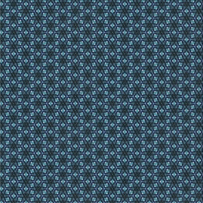 Sideview of Machine Washable Transitional Deep-Sea Blue Rug, wshpat572