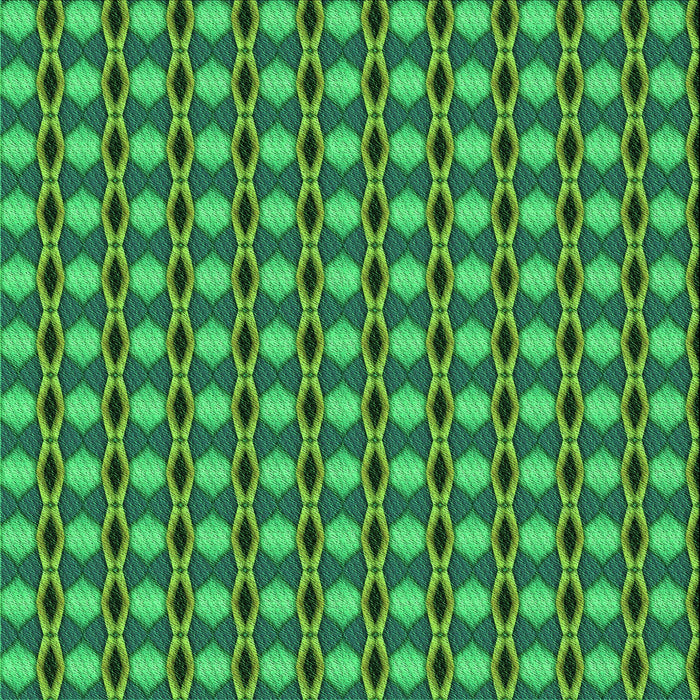 Round Patterned Forest Green Rug, pat573grn