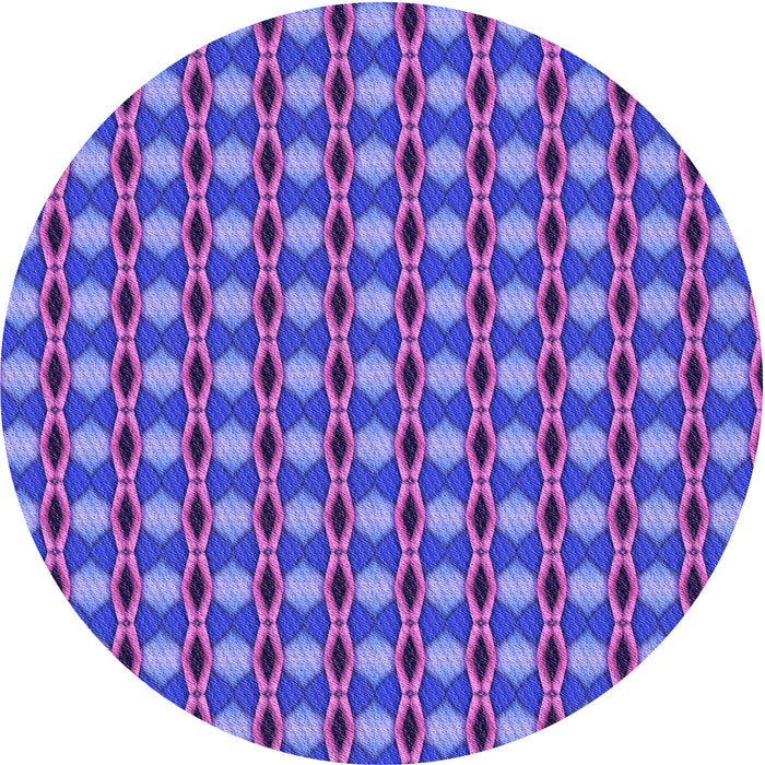 Square Patterned Amethyst Purple Rug, pat573pur