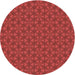 Square Machine Washable Transitional Red Rug in a Living Room, wshpat574rd