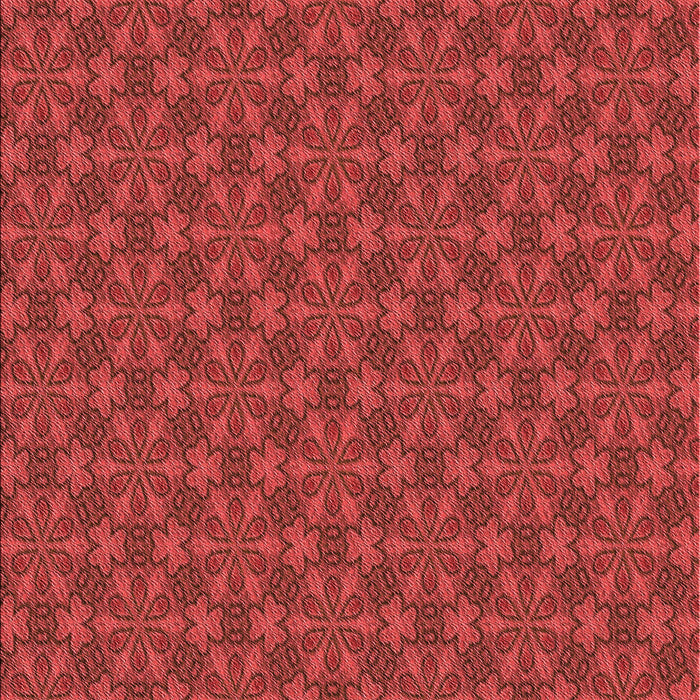 Patterned Red Rug, pat574rd