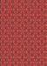 Machine Washable Transitional Red Rug, wshpat574rd