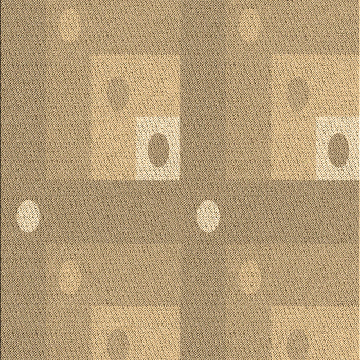 Patterned Yellow Orange Rug, pat575brn