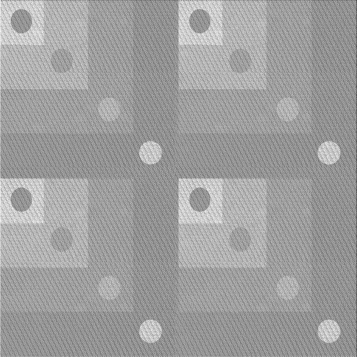 Round Machine Washable Transitional Gray Rug, wshpat575gry