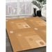 Machine Washable Transitional Orange Rug in a Family Room, wshpat575org