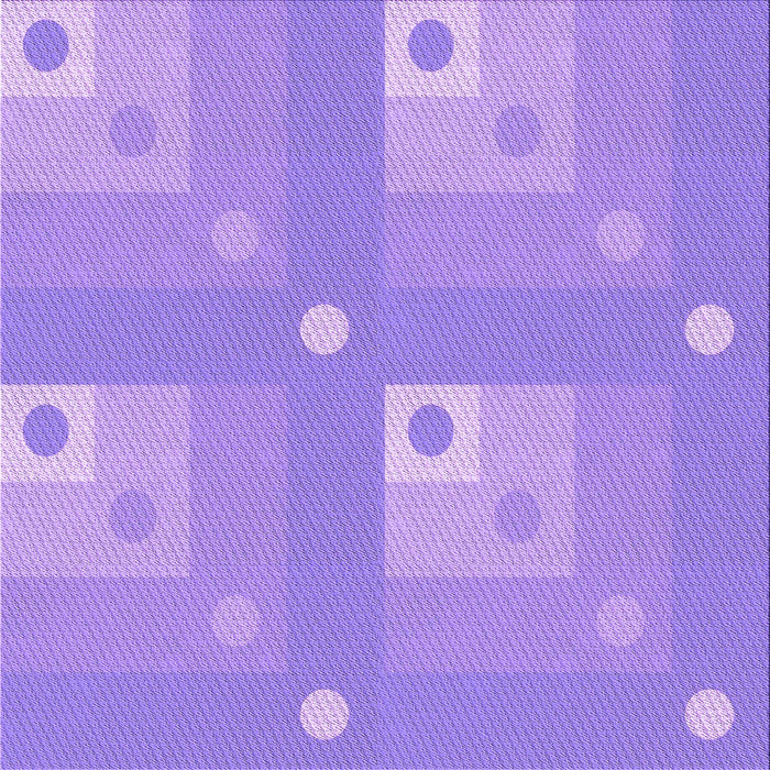 Round Machine Washable Transitional Bright Lilac Purple Rug, wshpat575pur