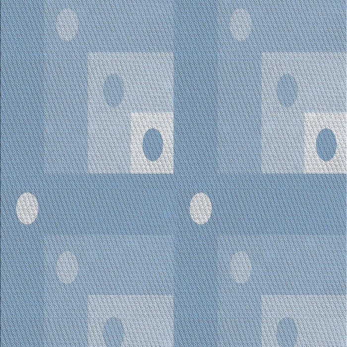 Patterned Jeans Blue Novelty Rug, pat575