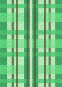 Machine Washable Transitional Jade Green Rug, wshpat576grn