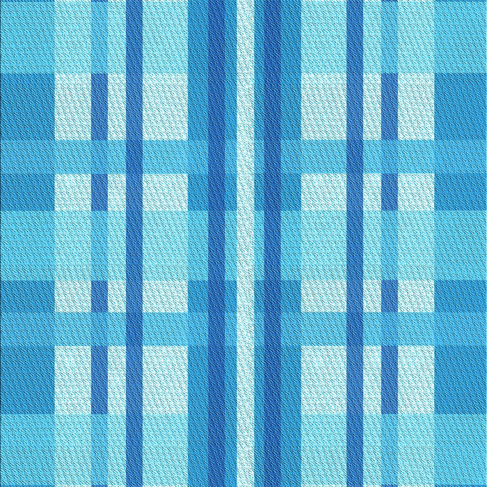 Patterned Deep Sky Blue Rug, pat576lblu