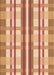 Patterned Orange Rug, pat576org