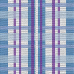 Square Patterned Slate Blue Novelty Rug, pat576