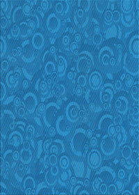 Machine Washable Transitional Blue Rug, wshpat577lblu