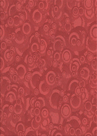 Machine Washable Transitional Red Rug, wshpat577rd
