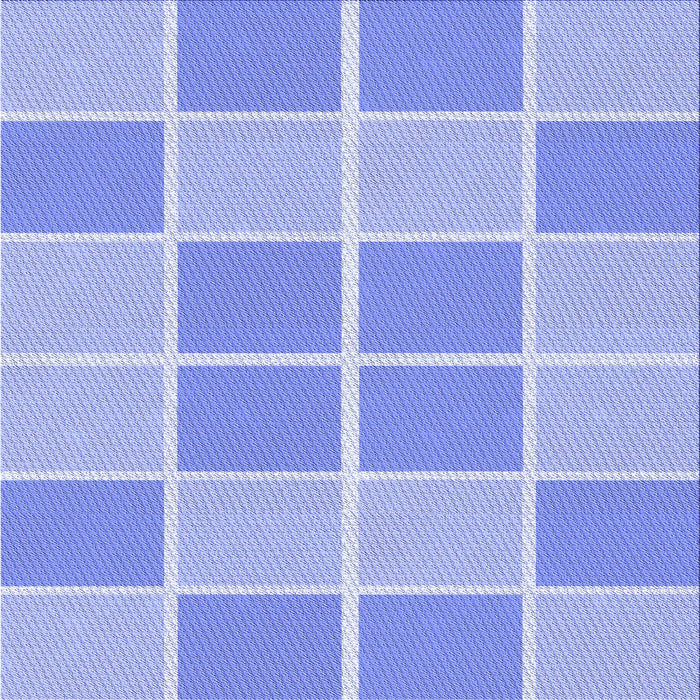 Round Patterned Sky Blue Rug, pat578blu