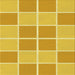Round Machine Washable Transitional Bright Gold Yellow Rug, wshpat578yw