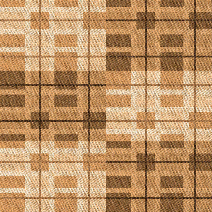 Round Patterned Yellow Orange Rug, pat579org