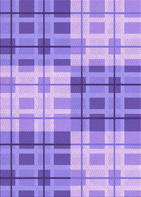 Machine Washable Transitional Purple Rug, wshpat579pur