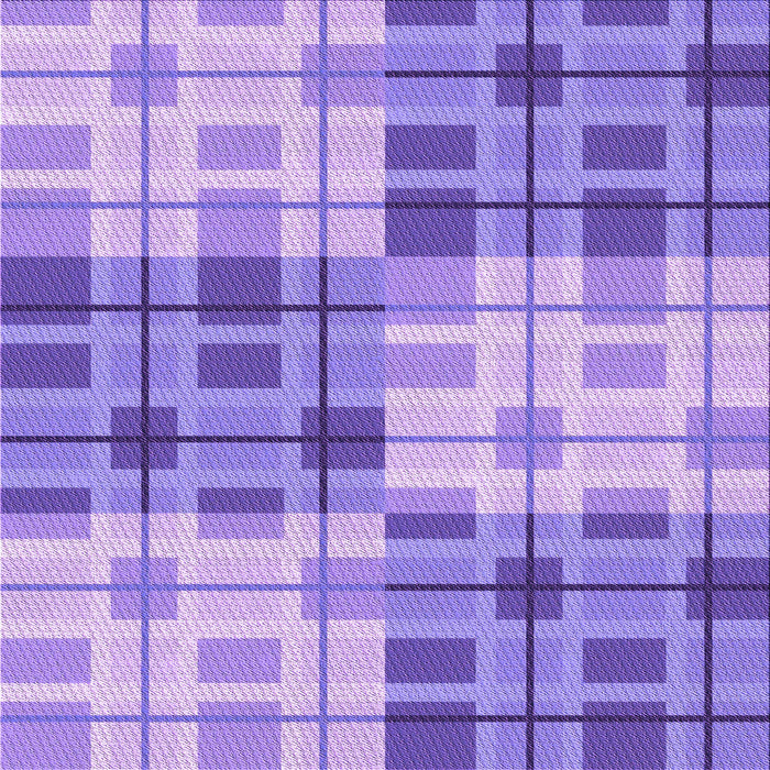 Round Patterned Purple Rug, pat579pur