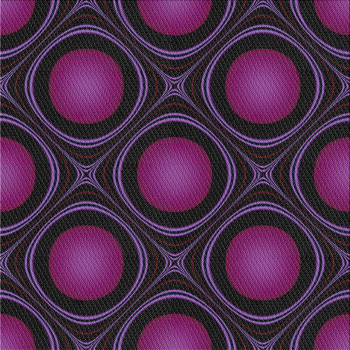 Square Patterned Purple Novelty Rug, pat57