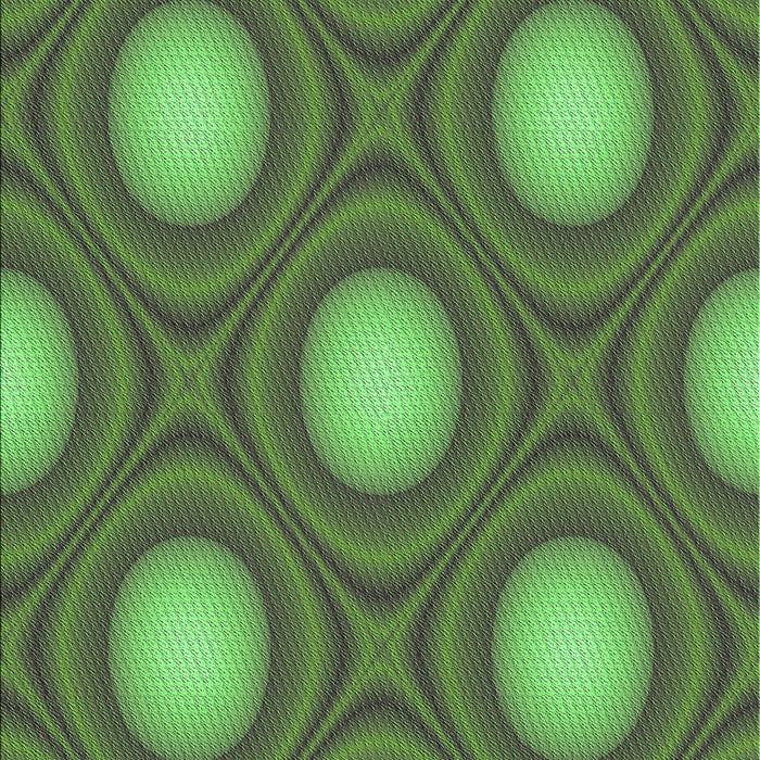 Square Patterned Army Green Rug in a Living Room, pat58grn