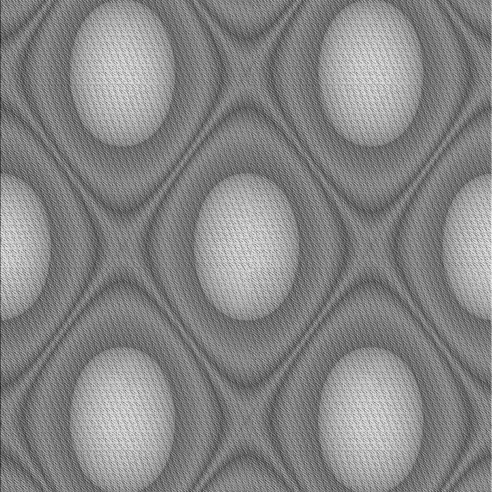 Machine Washable Transitional Gray Rug, wshpat58gry