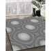 Machine Washable Transitional Gray Rug in a Family Room, wshpat58gry