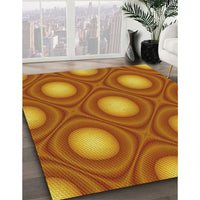 Patterned Red Rug, pat58yw