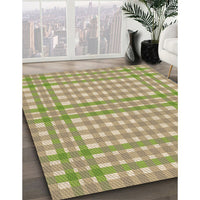 Patterned Copper Brown Rug, pat580brn