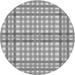 Square Patterned Platinum Gray Rug, pat580gry