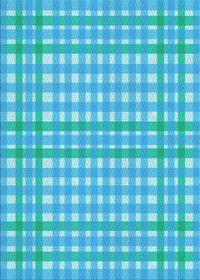 Machine Washable Transitional Bright Turquoise Blue Rug, wshpat580lblu