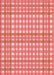 Patterned Light Coral Pink Rug, pat580rd