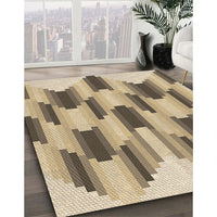 Patterned Brown Rug, pat581brn