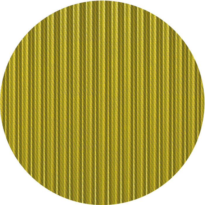 Square Machine Washable Transitional Dark Yellow Green Rug in a Living Room, wshpat582yw