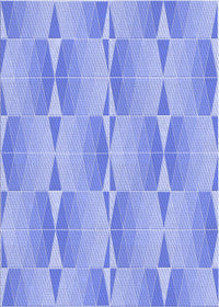 Machine Washable Transitional Light Slate Blue Rug, wshpat583blu