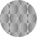 Square Patterned Gray Rug, pat583gry