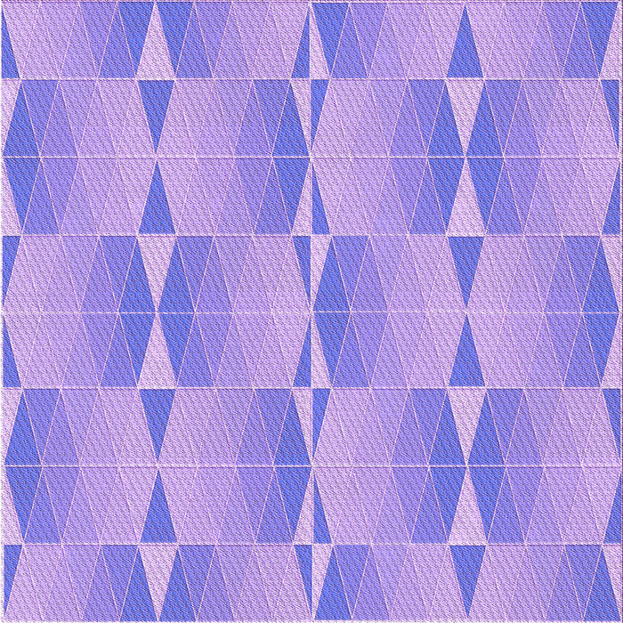 Round Patterned Medium Slate Blue Rug, pat583pur