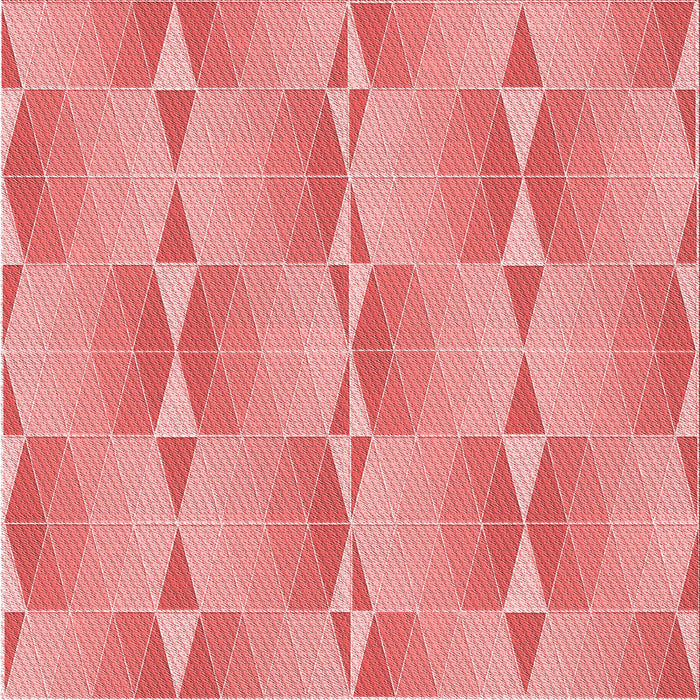 Round Patterned Light Salmon Pink Rug, pat583rd