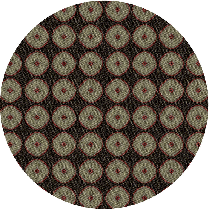 Square Machine Washable Transitional Night Red Rug in a Living Room, wshpat584brn