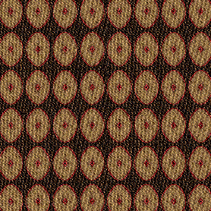 Patterned Red Rug, pat584org