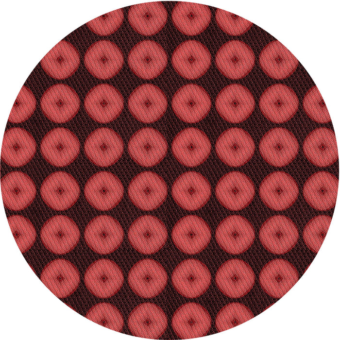 Square Machine Washable Transitional Crimson Red Rug in a Living Room, wshpat584rd