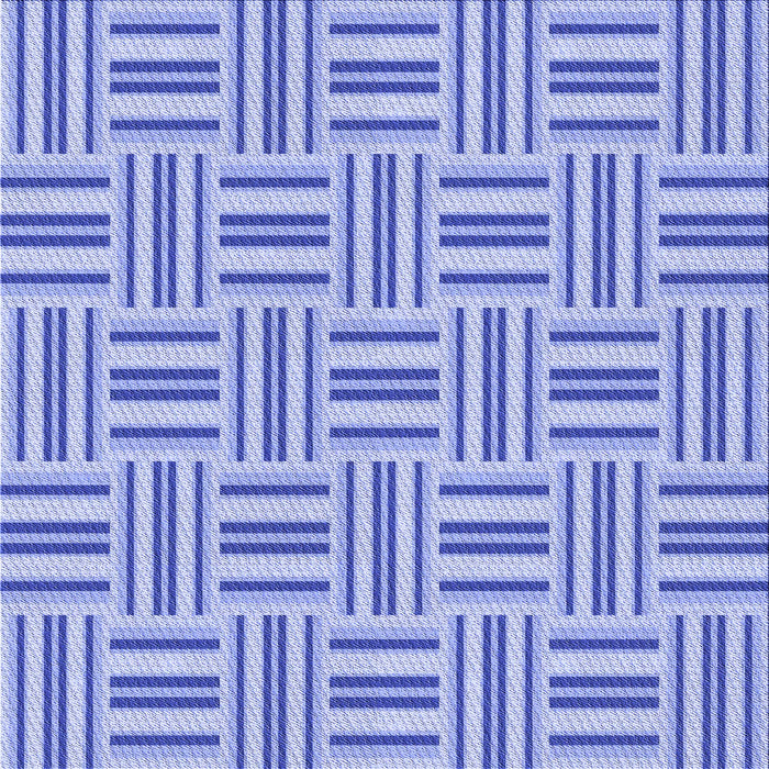 Round Patterned Royal Blue Rug, pat585blu