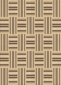 Machine Washable Transitional Brown Rug, wshpat585brn