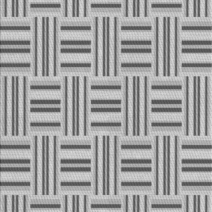 Patterned Platinum Silver Gray Rug, pat585gry