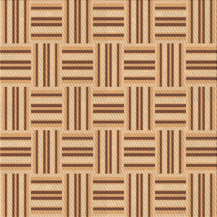 Round Patterned Yellow Orange Rug, pat585org