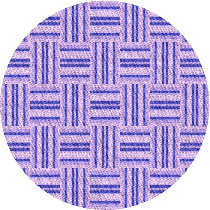 Square Patterned Mauve Purple Rug, pat585pur