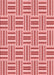 Patterned Pastel Pink Rug, pat585rd