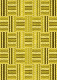 Machine Washable Transitional Golden Yellow Rug, wshpat585yw