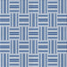 Square Patterned Sea Blue Novelty Rug, pat585