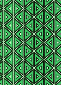 Machine Washable Transitional Deep Emerald Green Rug, wshpat586grn